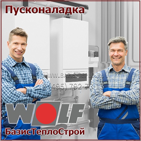 Пусконаладка Wolf, настенный Пусконаладка Wolf, настенный